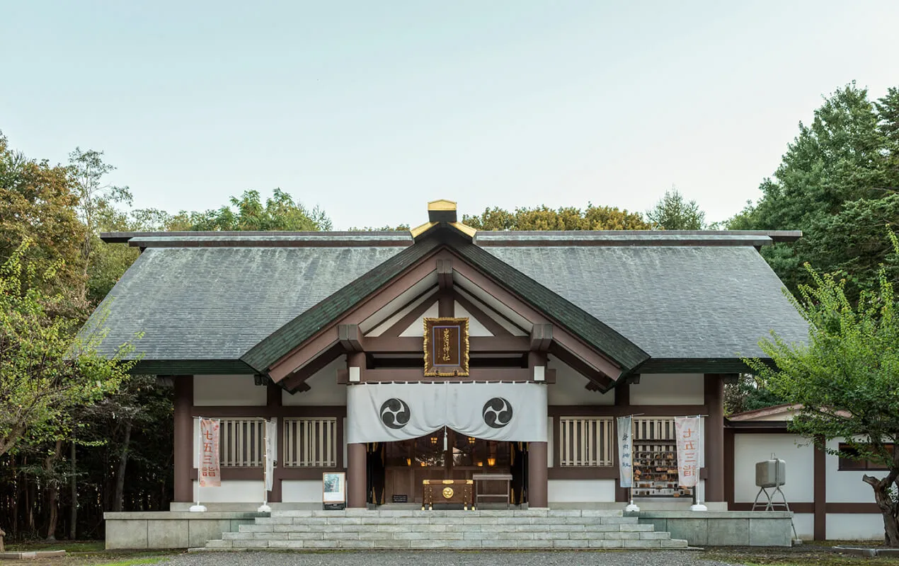 岩内神社の外観