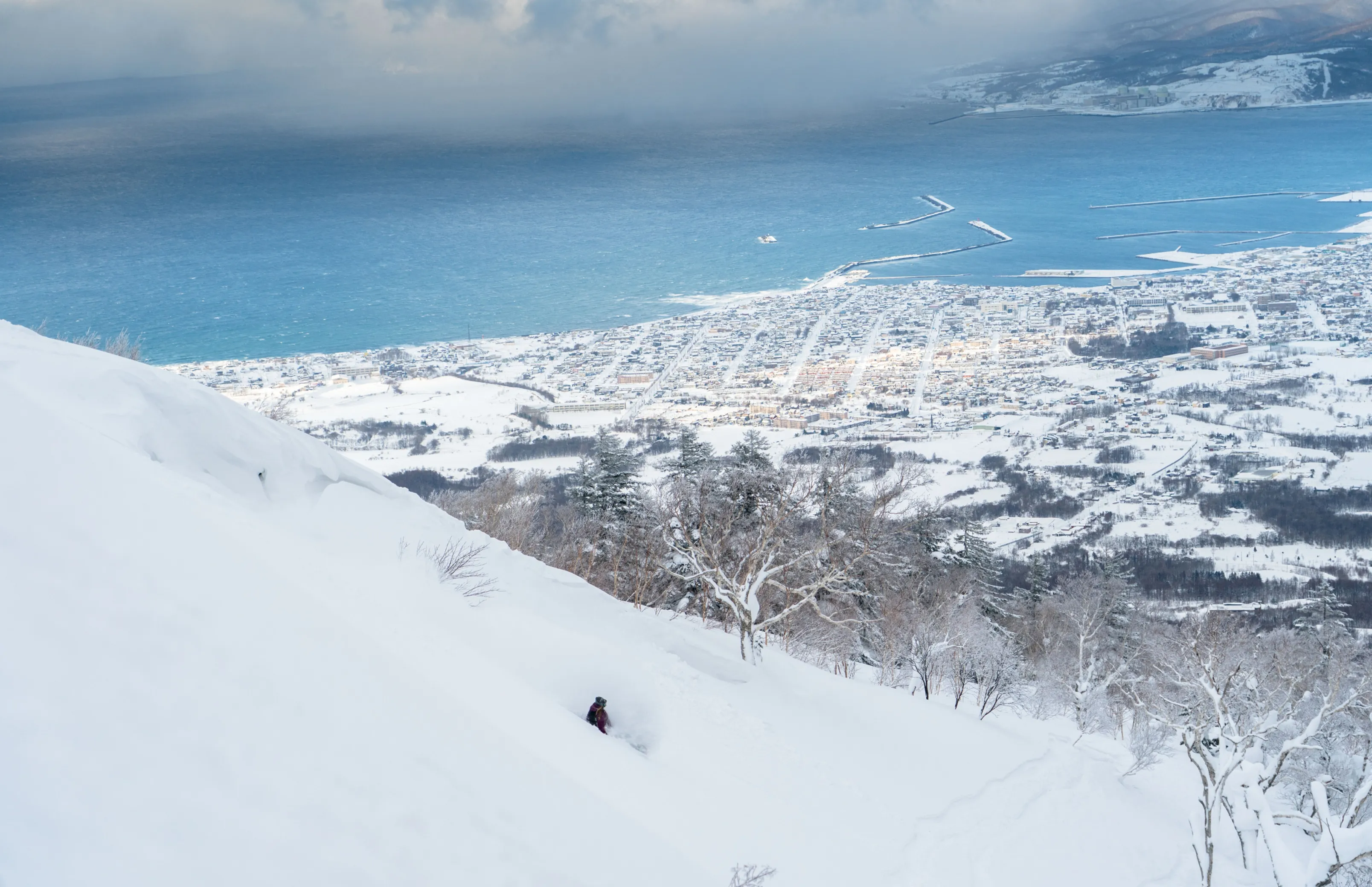 IWANAI RESORT ゲレンデからの景観