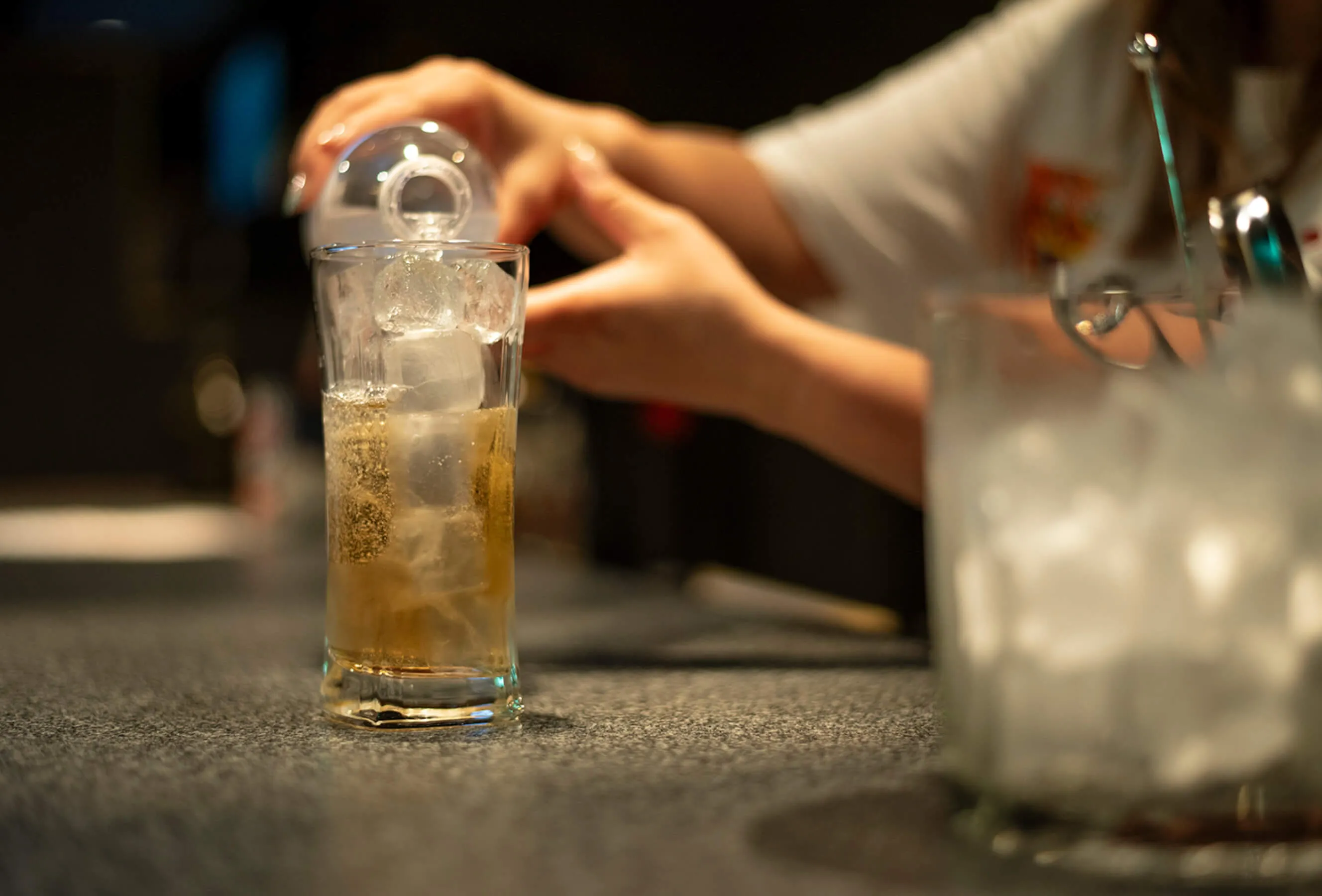 スナック待宵の店内の様子